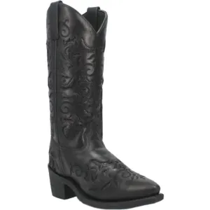 LAREDO WOMEN'S NIGHT SKY BLACK WESTERN BOOTS - 52450