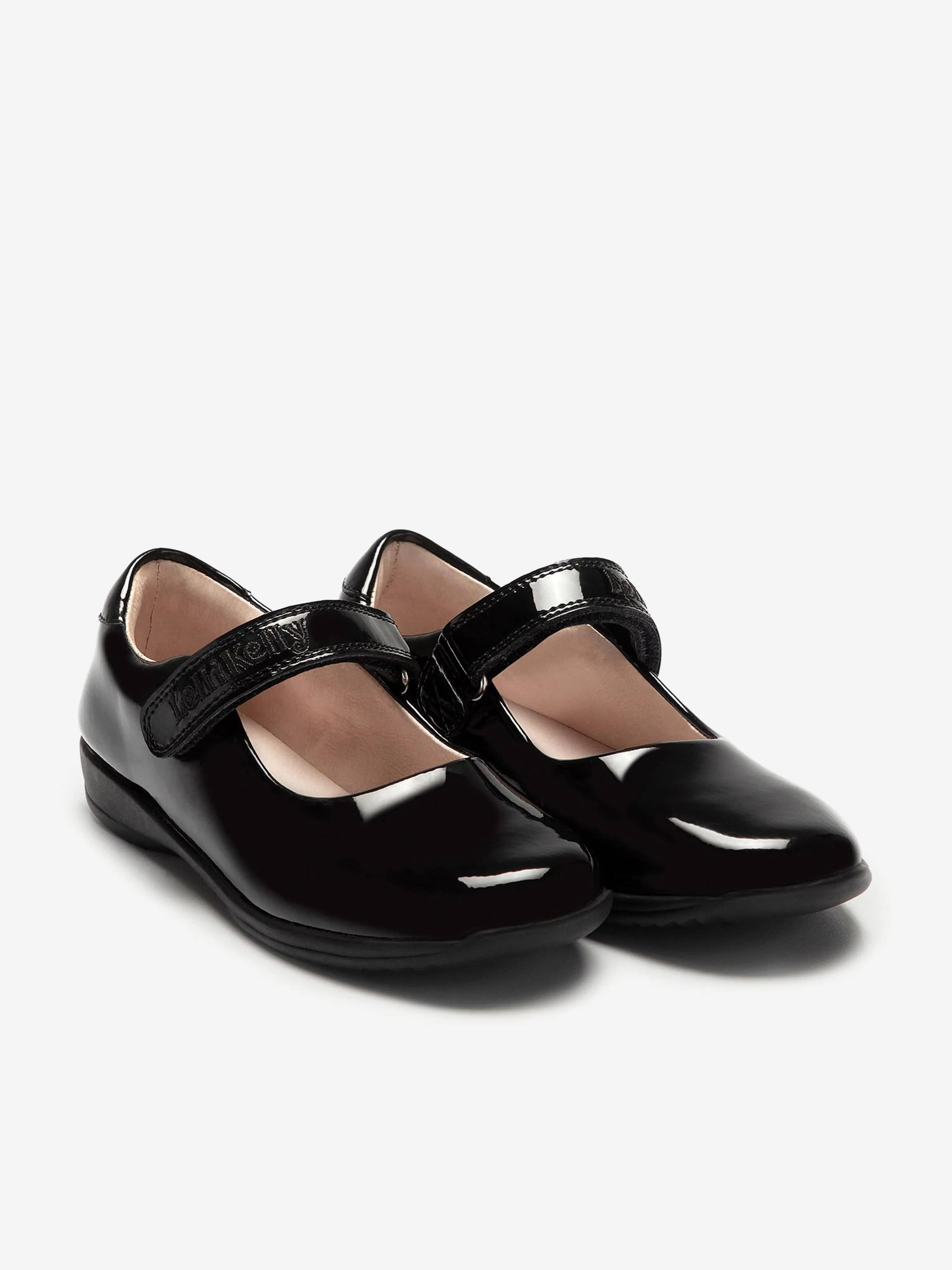 Lelli Kelly Girls Classic Leather Shoes in Black