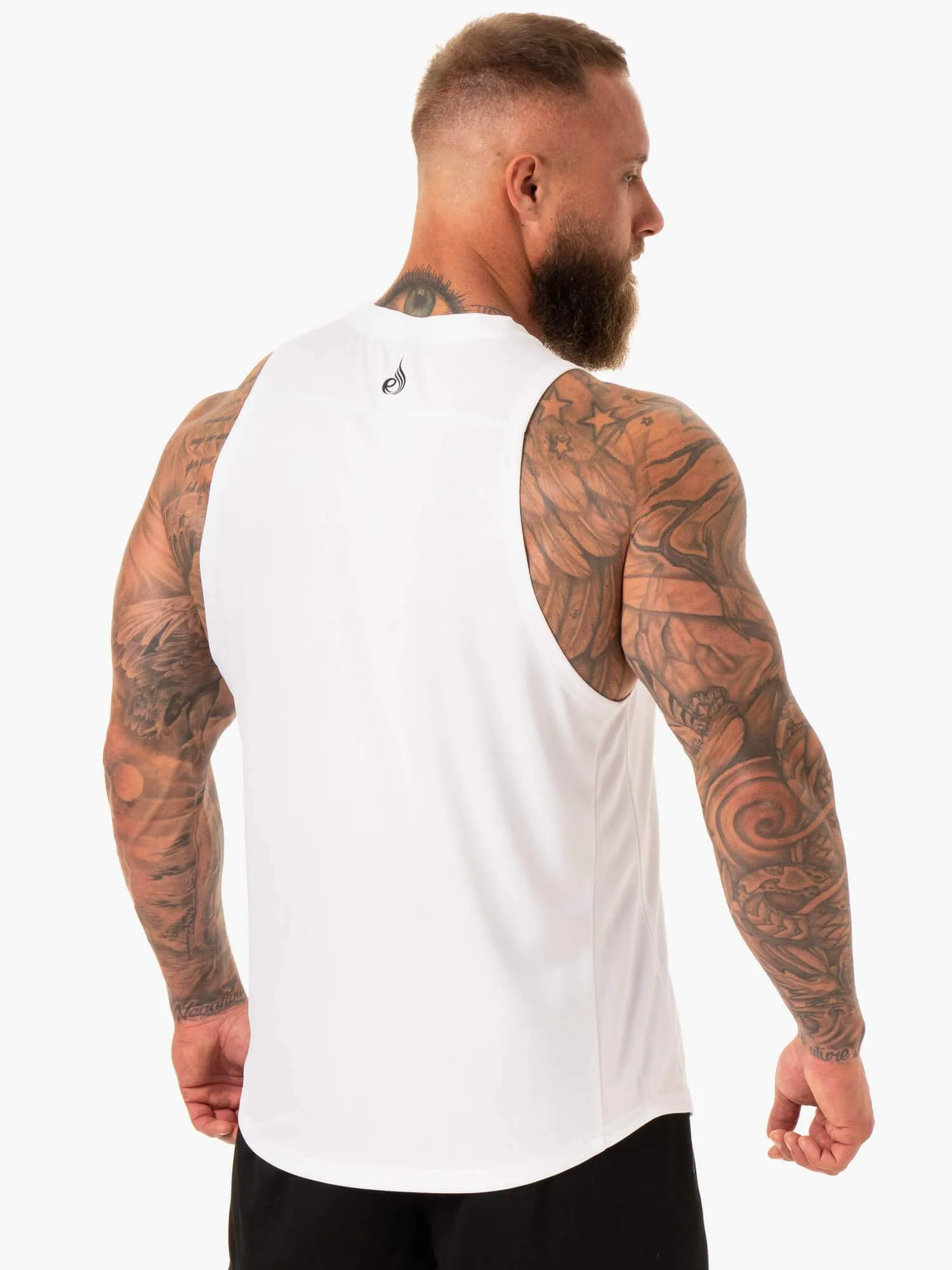 Lift Mesh Tank - White