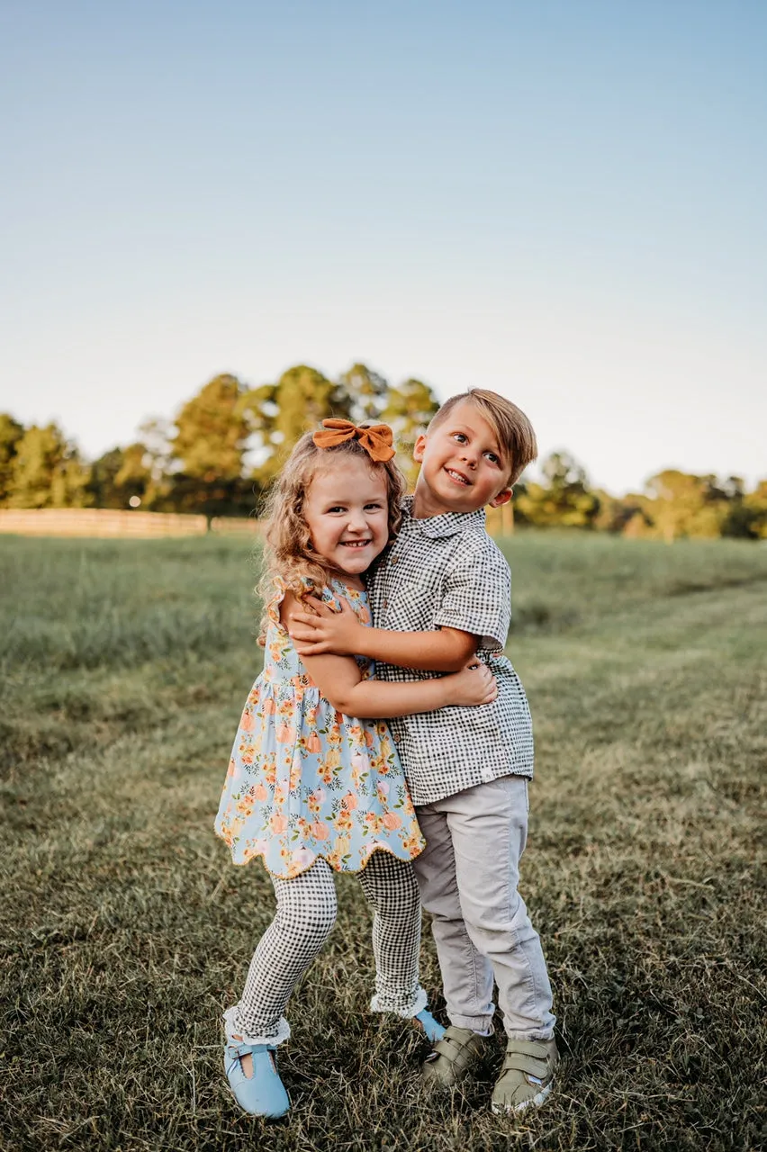 Little Love Bug Casual Army Green Low Top {Premium Leather}