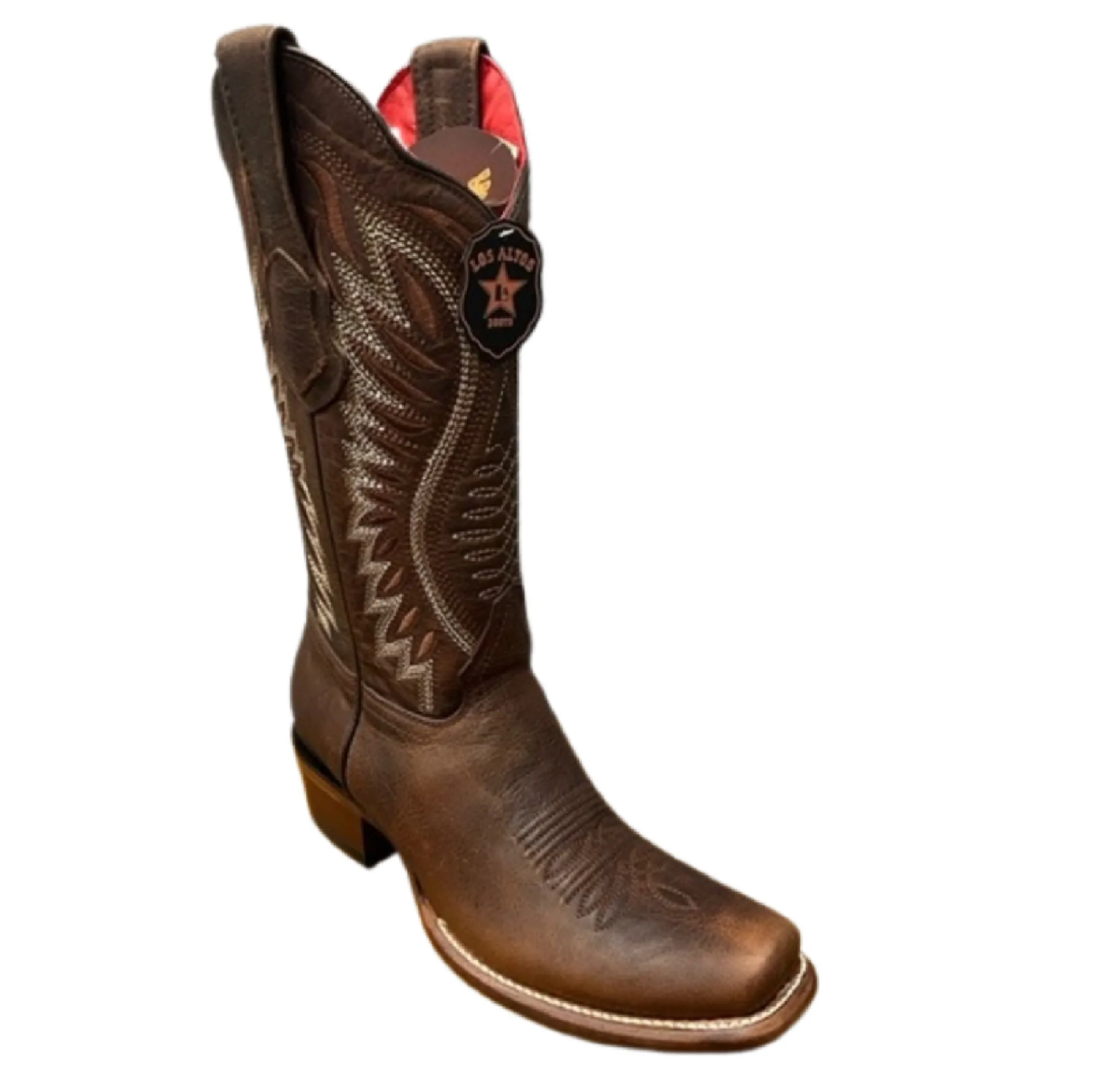 Los Altos Boots Women #39N9940 Ladies Dubai Boot | Style Rage Boots | Color Walnut