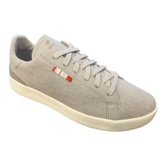 Lotto 1973 Air Memory Foam Court Canvas sneakers bassa da uomo 217424 8W2 warm gray