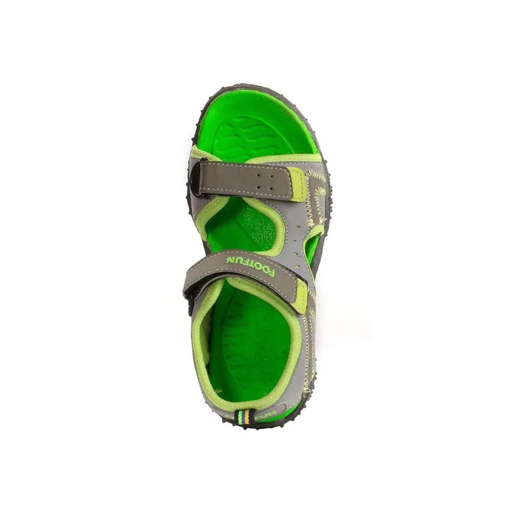 Lucy & Luke (Green) Casual Sandal For Kids BEN-10 By Liberty