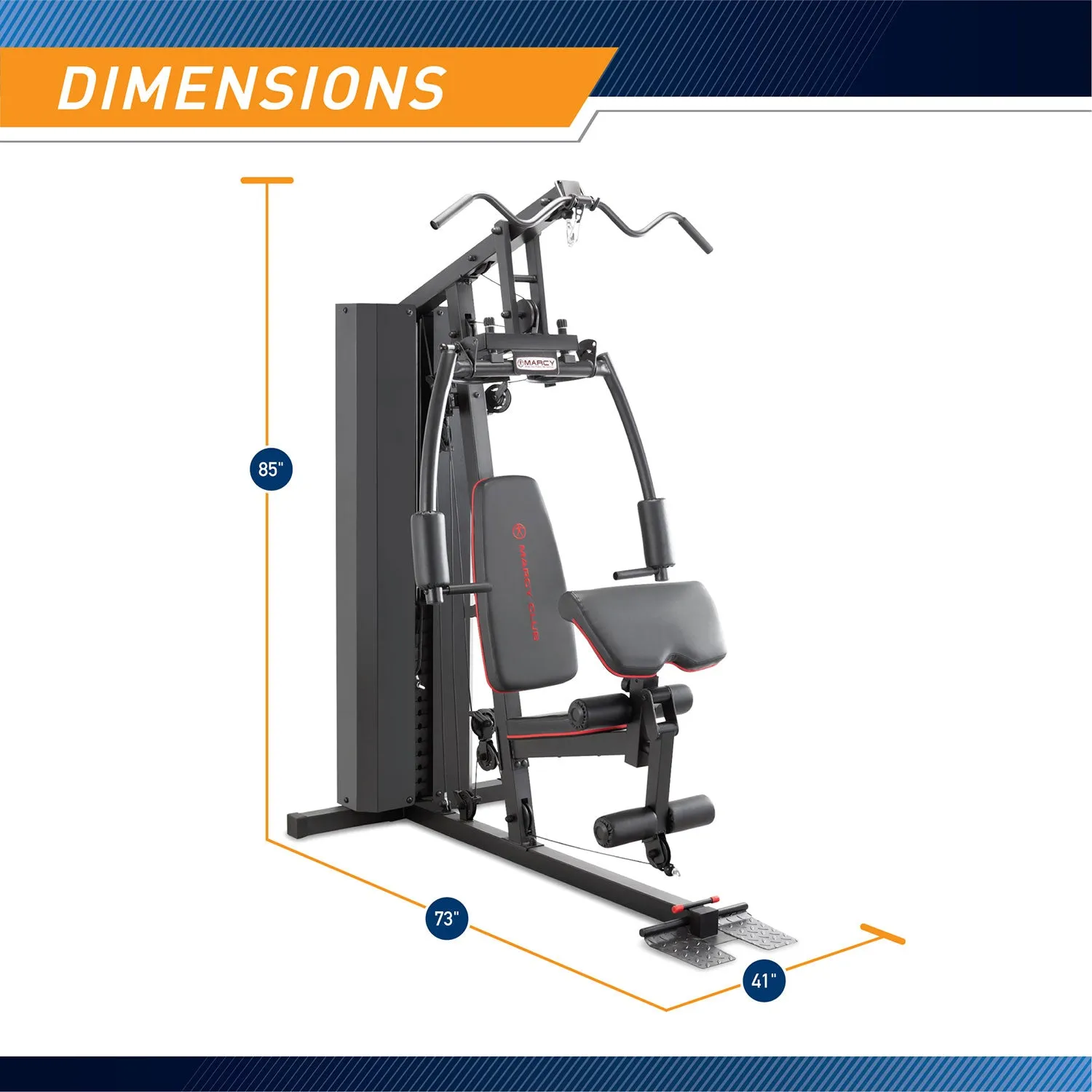 Marcy Club 200lb Home Gym