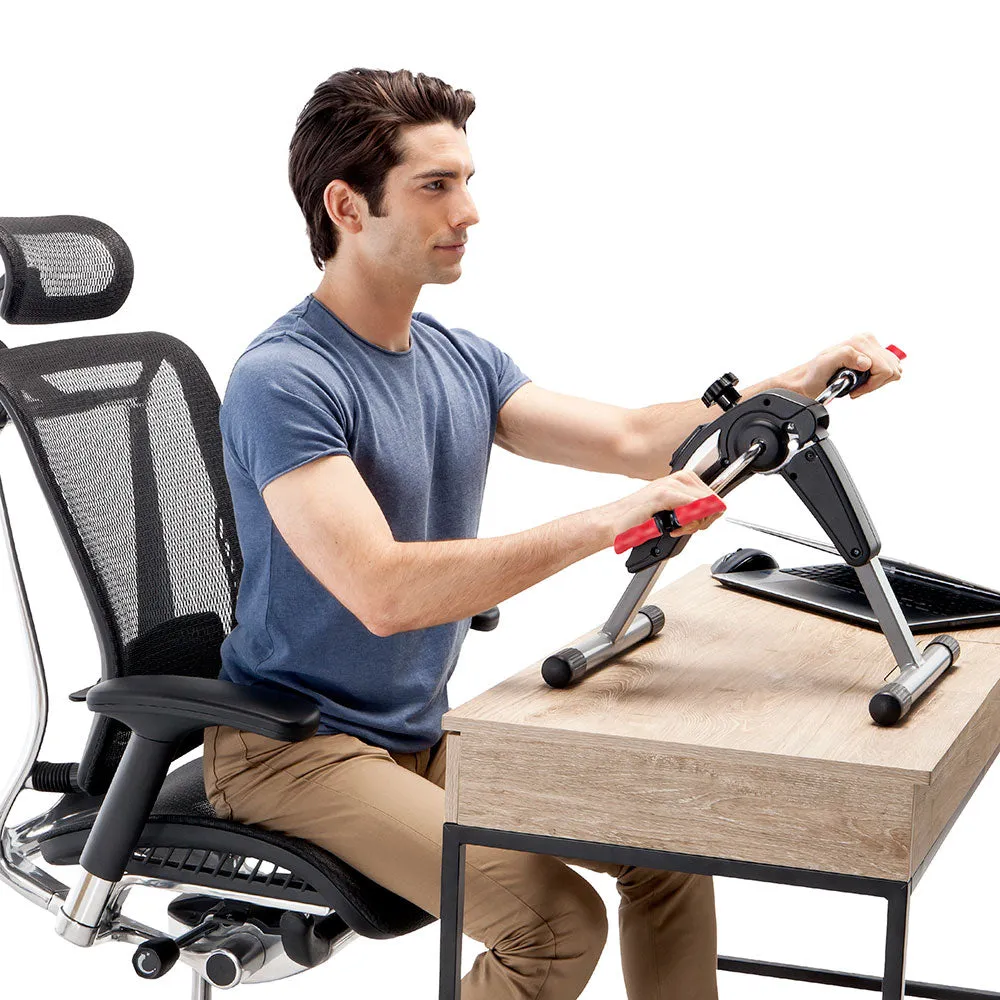 Marcy Portable Mini Cardio Cycle for Home Gym and Office Use  NS-914