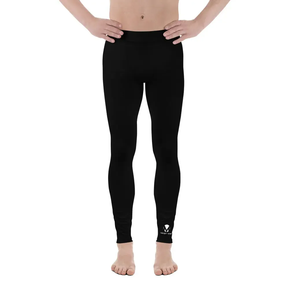 Men's Black Leggings