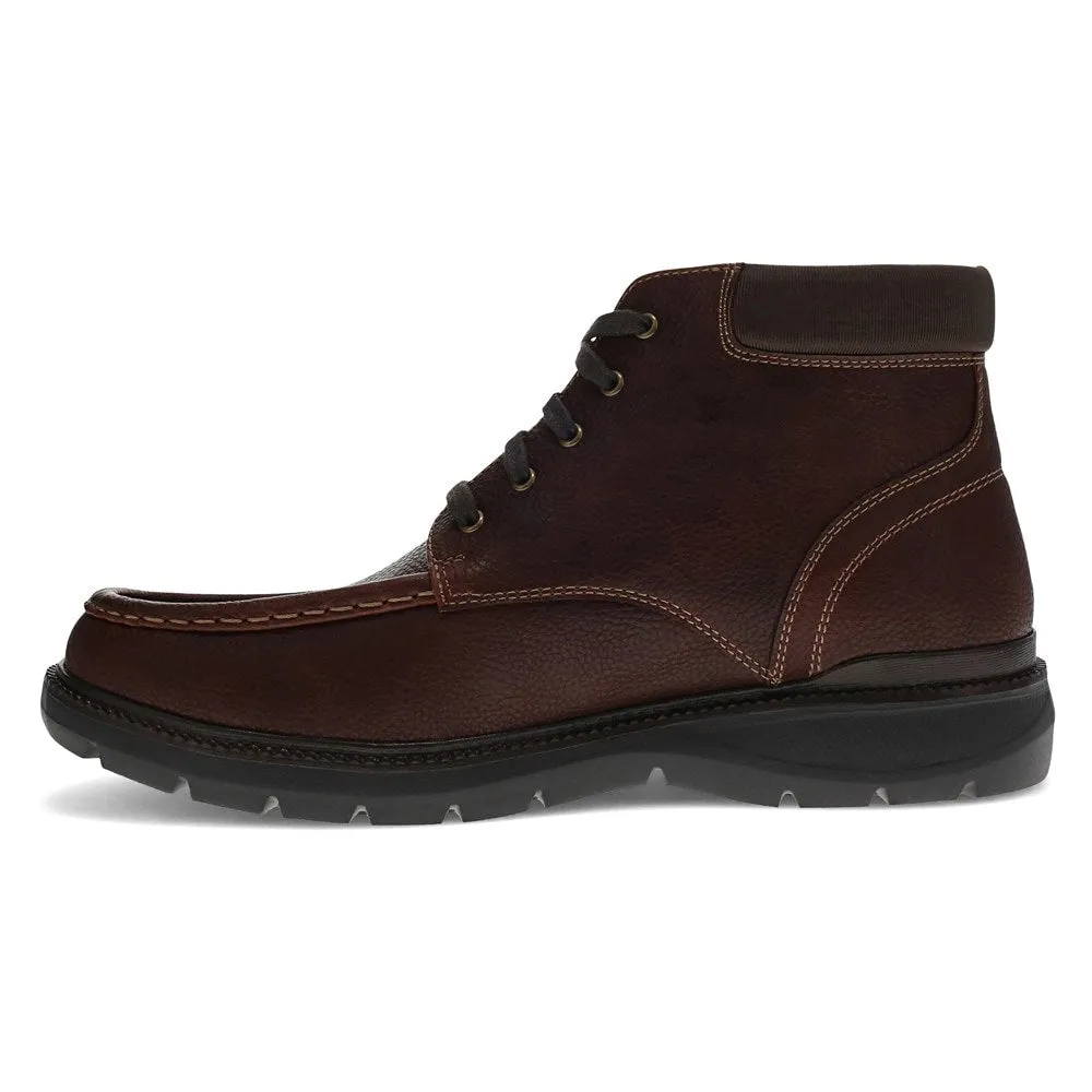 Men's Rowan Moc Toe Lace-Up Dockers Boots, Brown