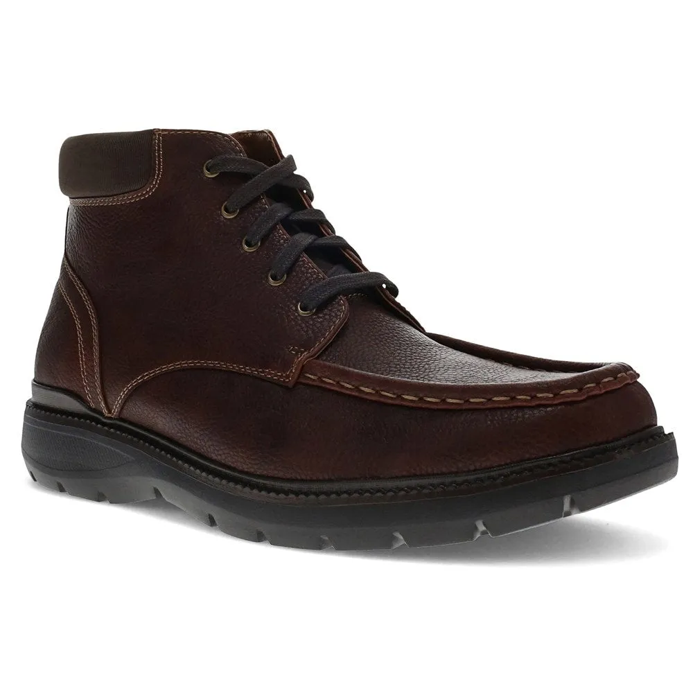 Men's Rowan Moc Toe Lace-Up Dockers Boots, Brown