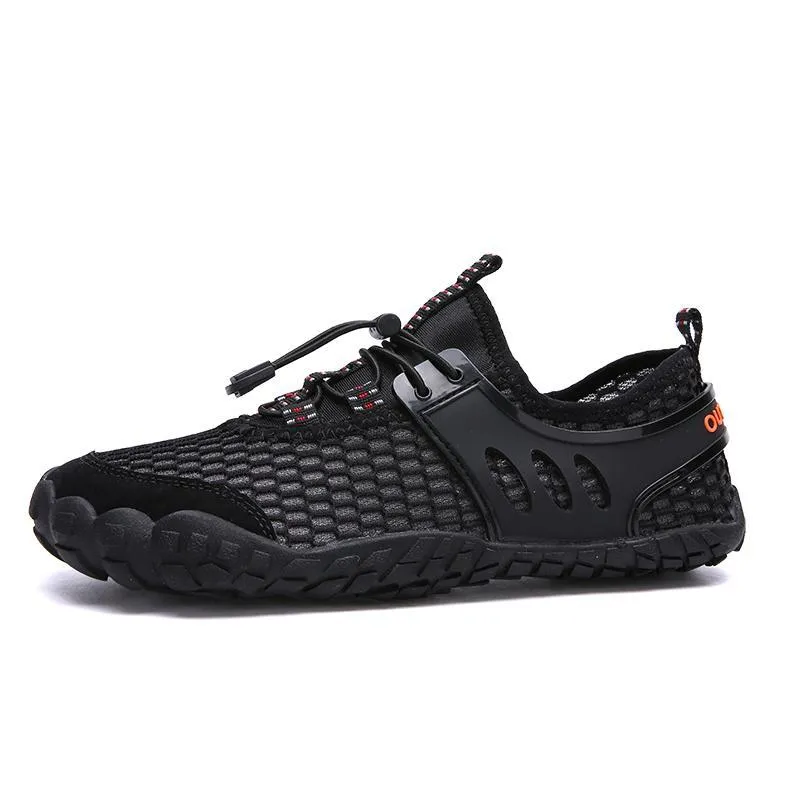 Men's Summer Breathable Mesh Fabrics Quick Drying Water Fitness Sneakers