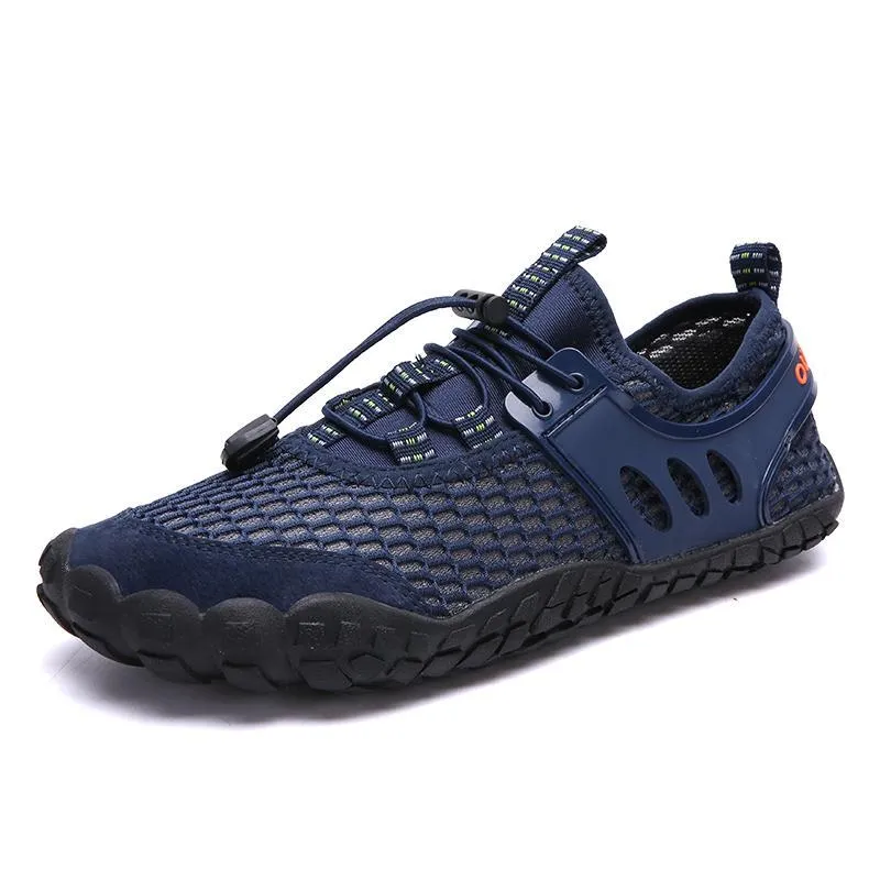 Men's Summer Breathable Mesh Fabrics Quick Drying Water Fitness Sneakers