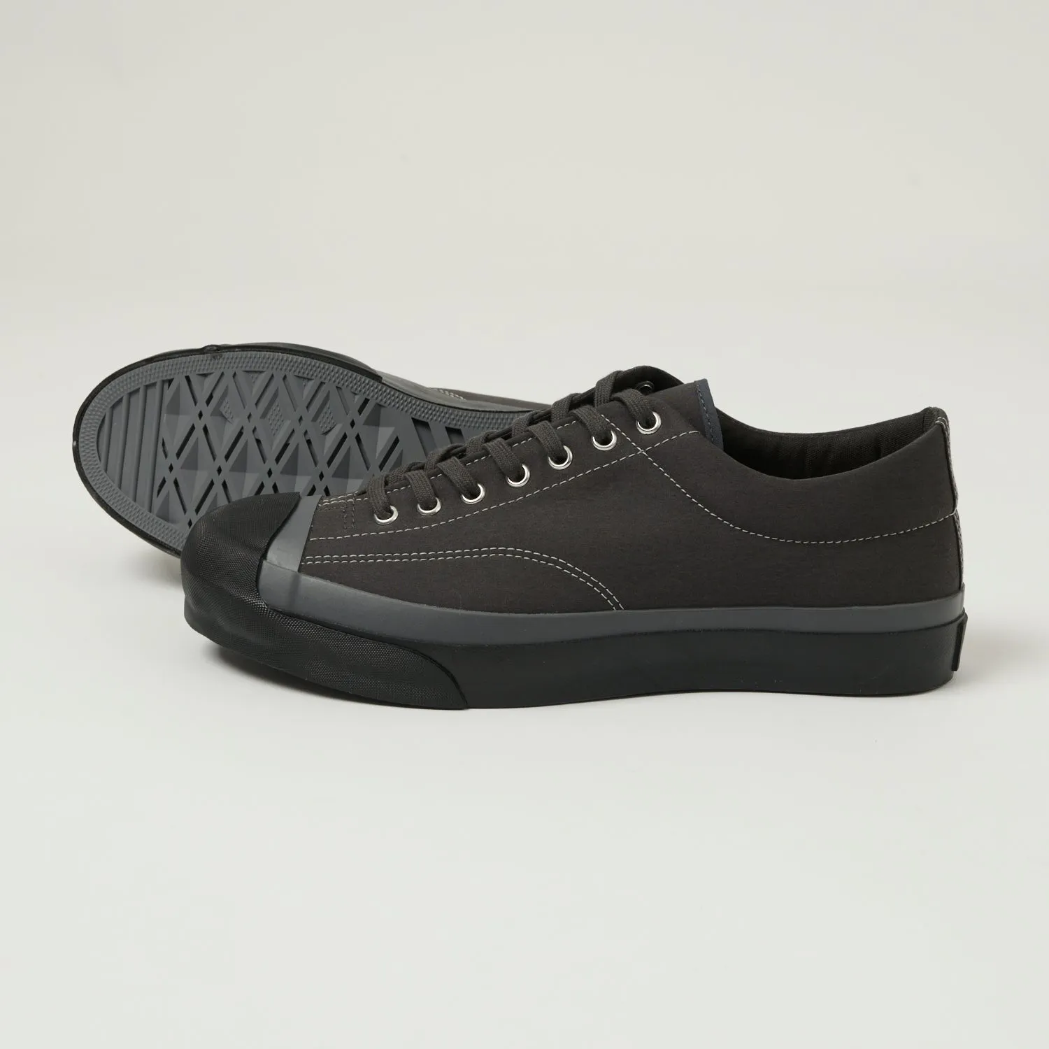 Moonstar Gym Court Canvas/Rubber Sneaker - Charcoal