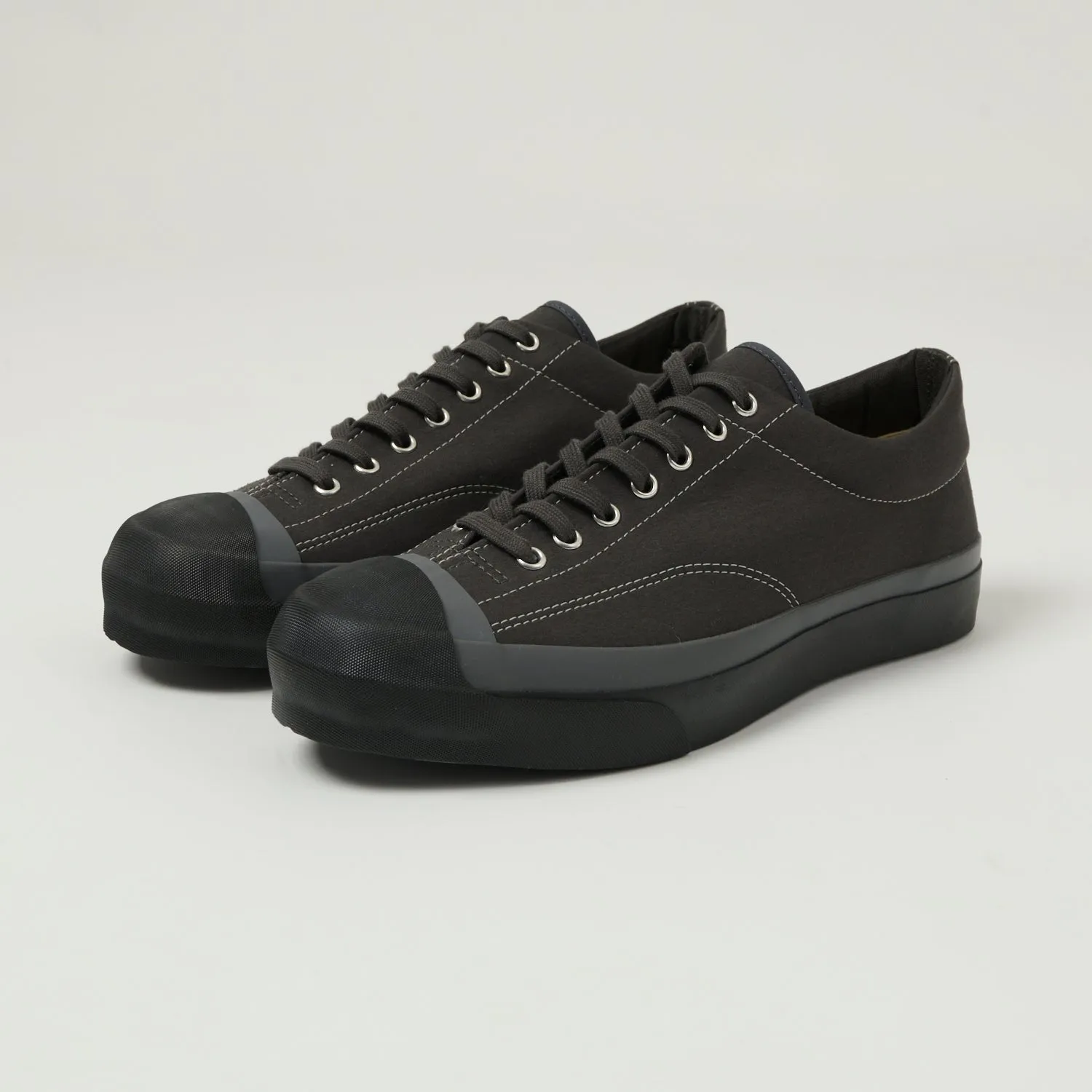 Moonstar Gym Court Canvas/Rubber Sneaker - Charcoal