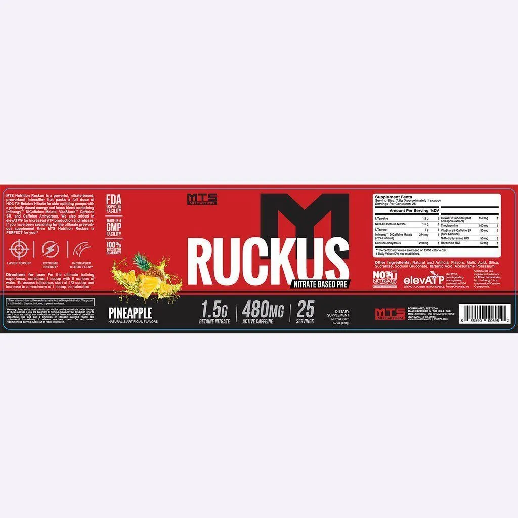 MTS Ruckus V2 - Pre-workout