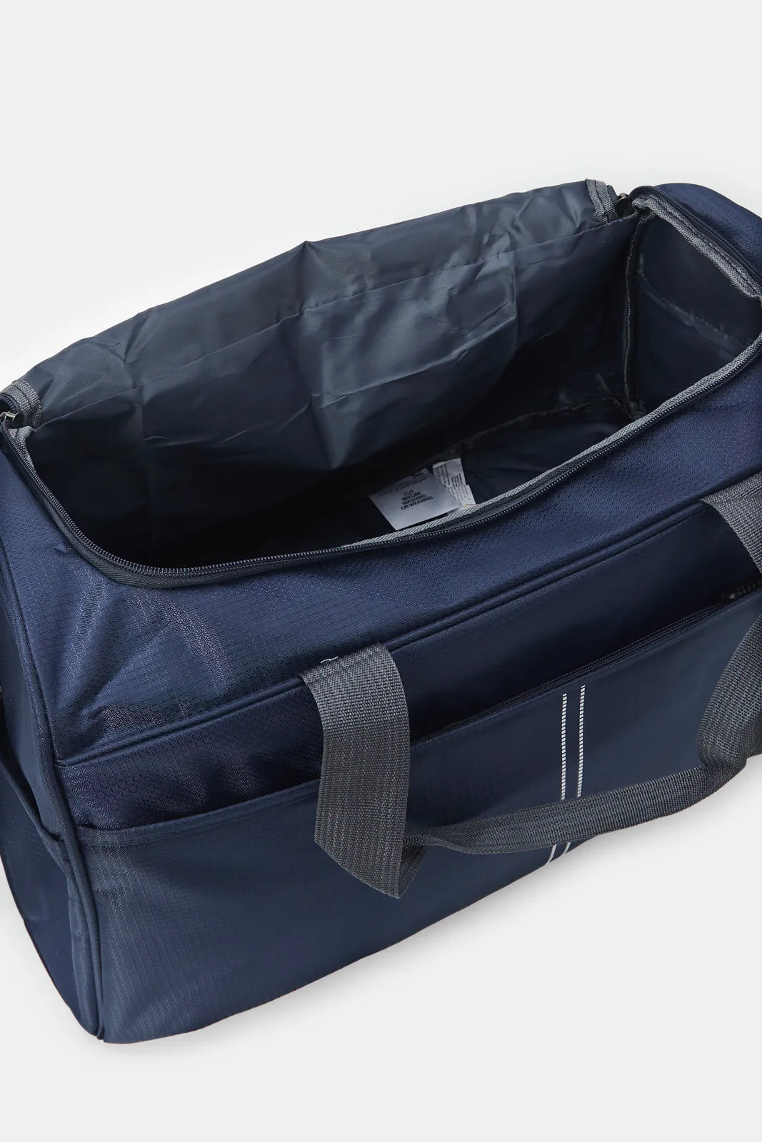 Navy Plain Duffle Bag