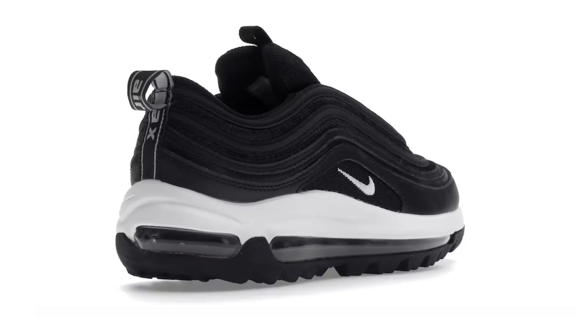 NIKE AIR MAX 97 GOLF BLACK WHITE