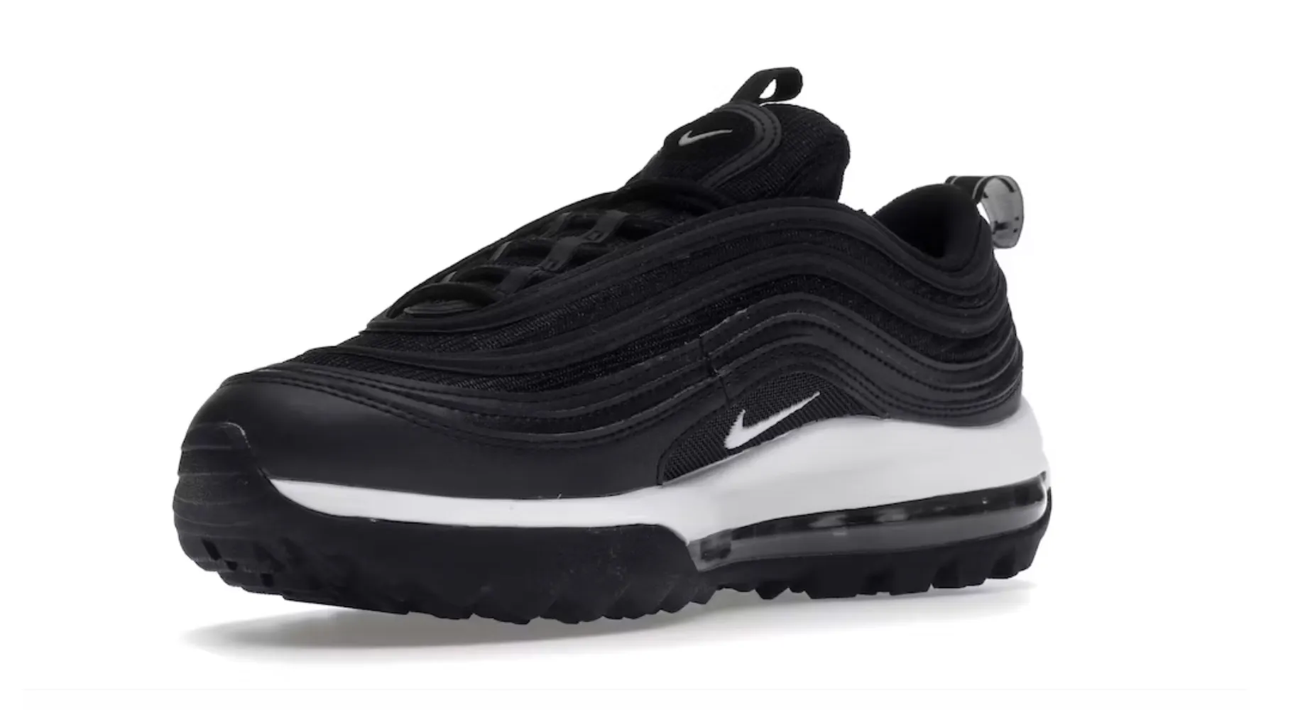 NIKE AIR MAX 97 GOLF BLACK WHITE