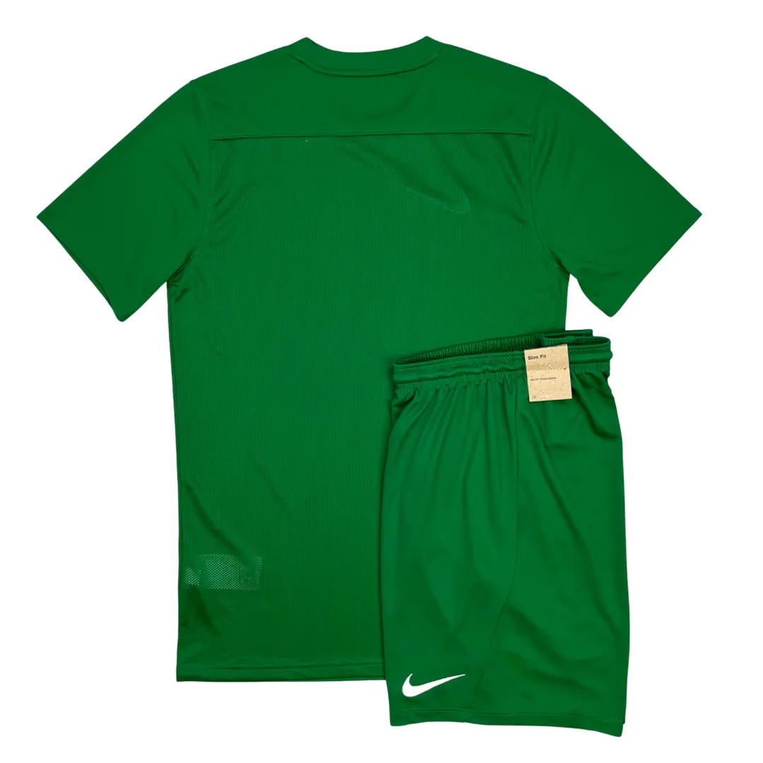 Nike Dri-Fit Tshirt / Shorts Set - Pine Green