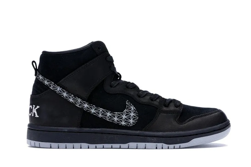 Nike Sb Dunk High Black Bar