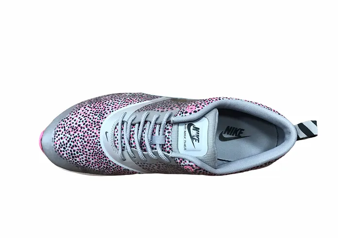 Nike scarpa da ginnastica da donna Air Max Thea Print 599408 005 grigio-nero-fucsia