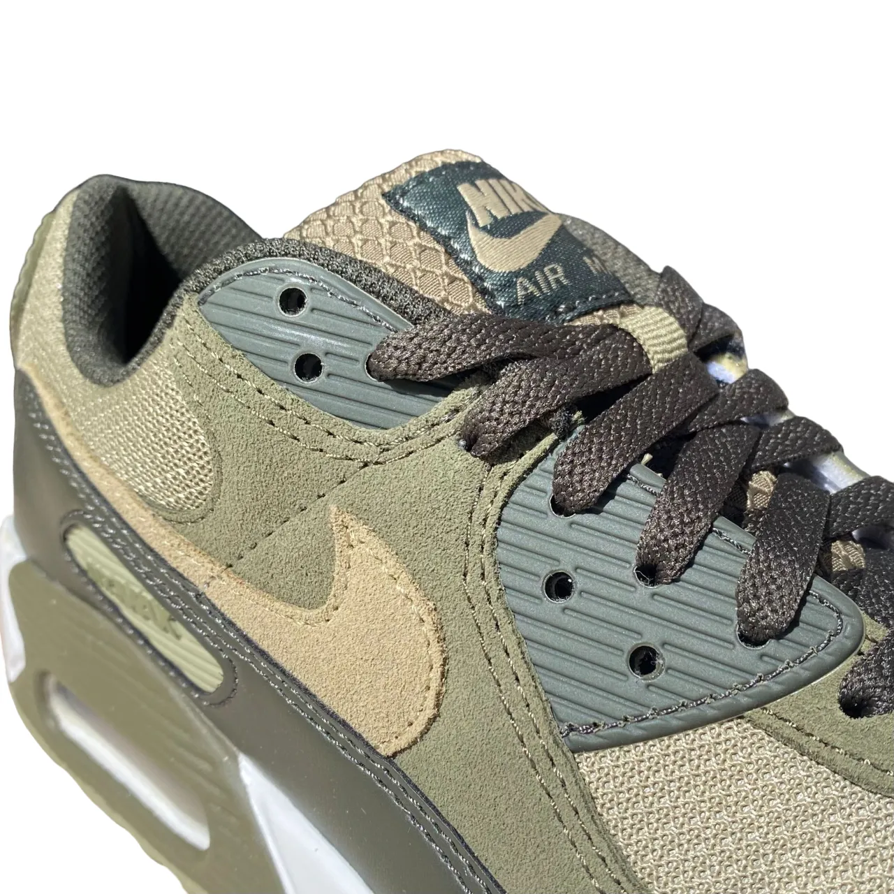 Nike scarpa sneakers da uomo Air Max 90 DM0029-200 verde oliva