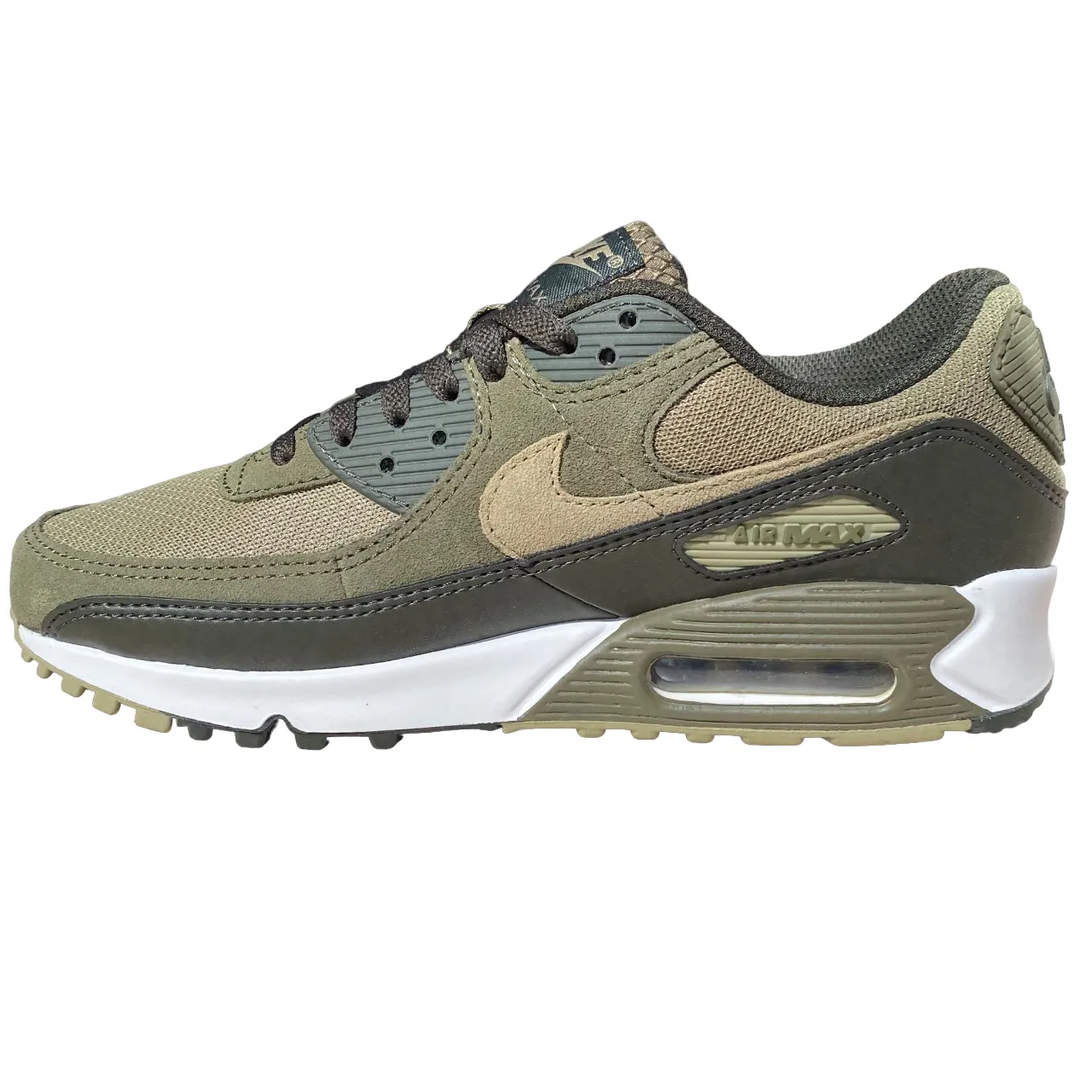 Nike scarpa sneakers da uomo Air Max 90 DM0029-200 verde oliva