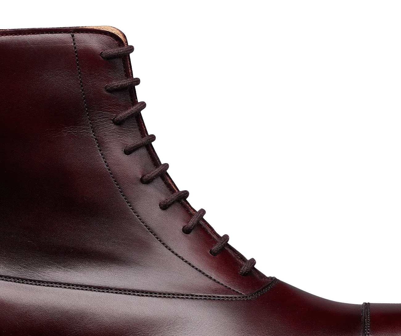 Olivia Burgundy Burnished Calf