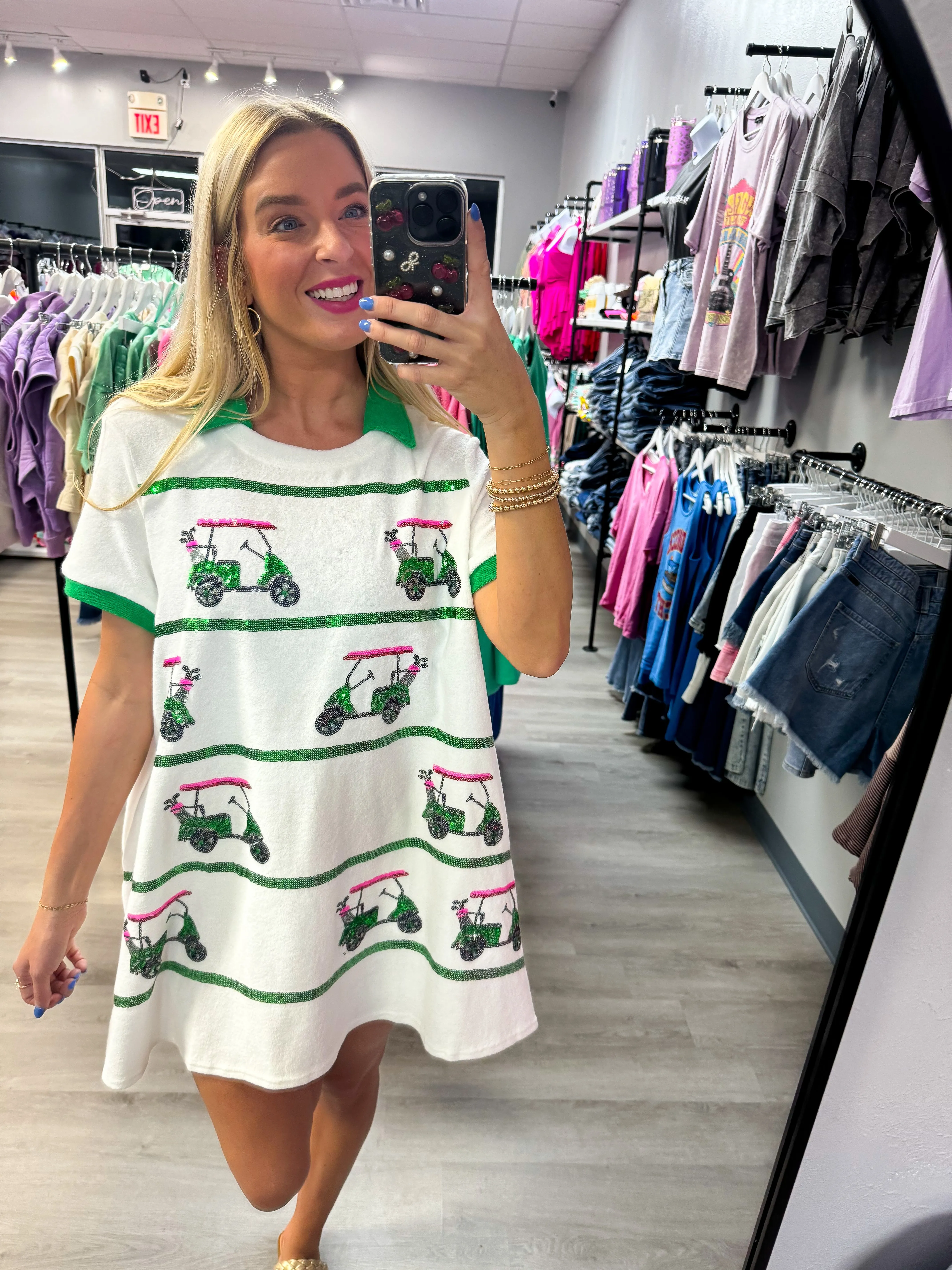 On the Fairway Golf Cart Dress