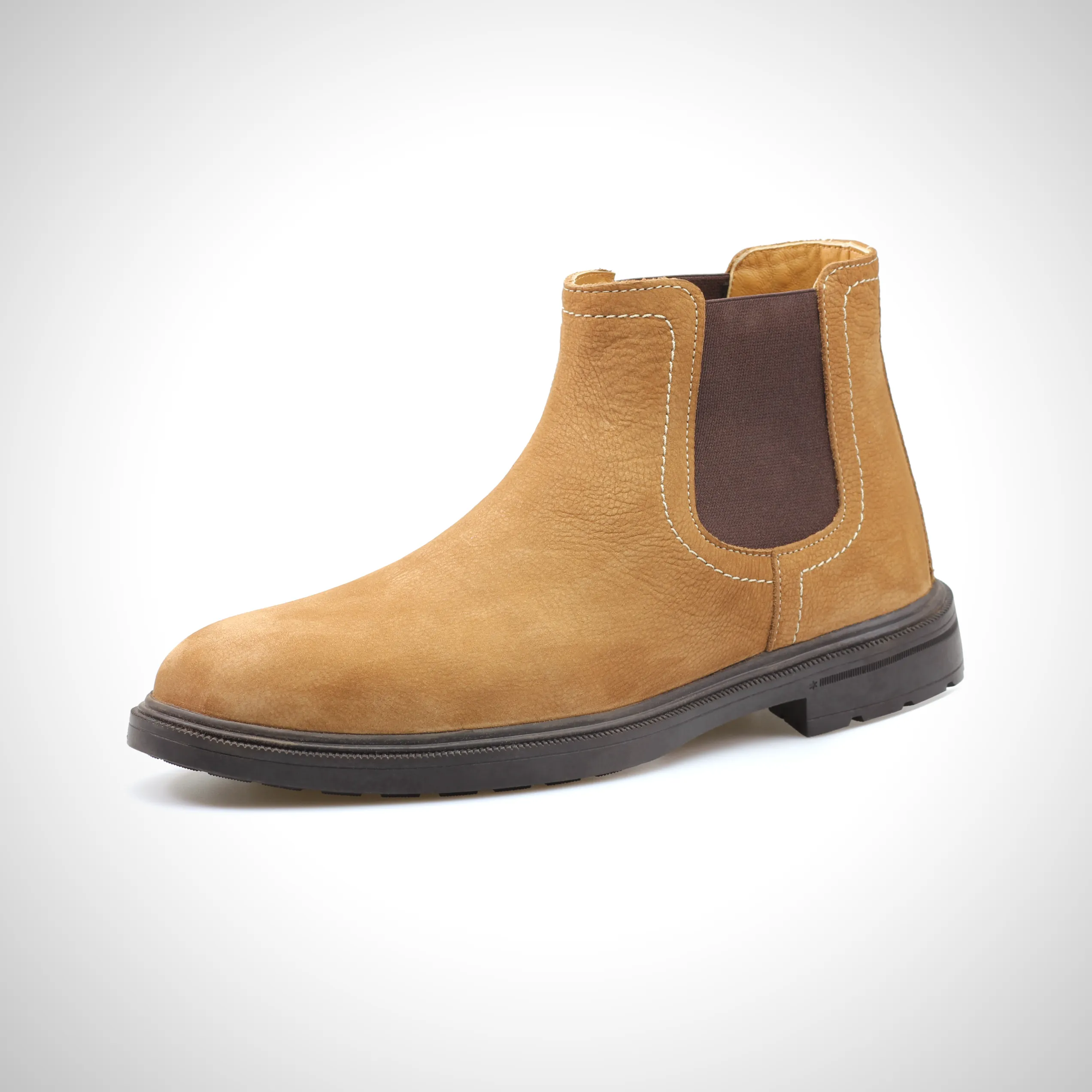 Oro - Chelsea suede leather boots for men