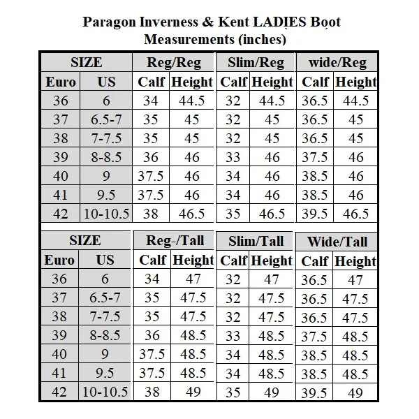 Paragon Performance Inverness Ladies Leather/Synthetic Field Boot