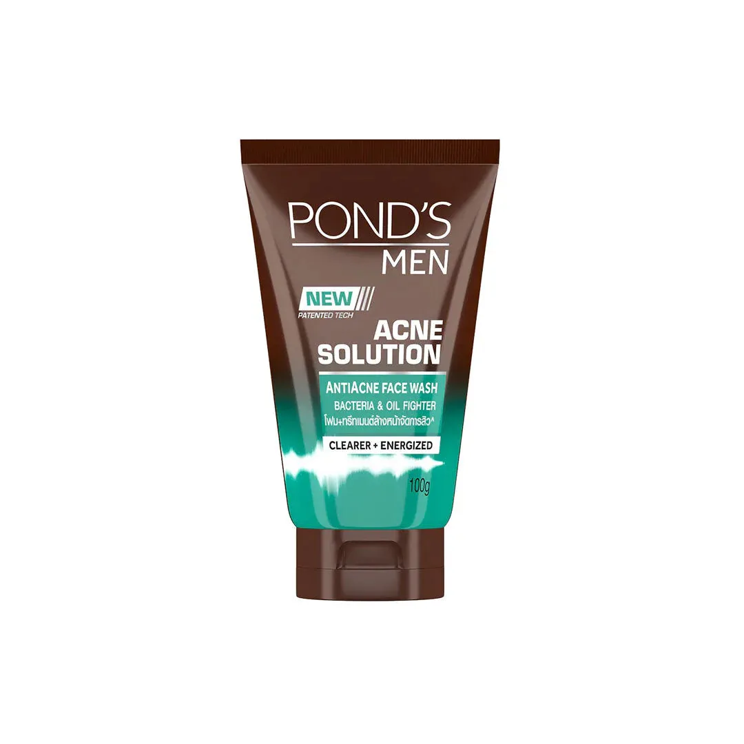 Ponds Men Anti Acne Solution Face Wash 100g