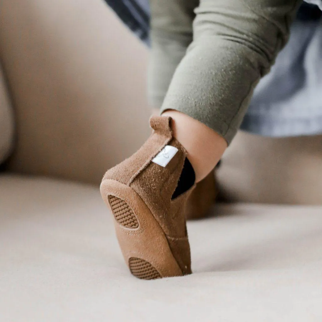 Pre-Order Brown Suede Chelsea