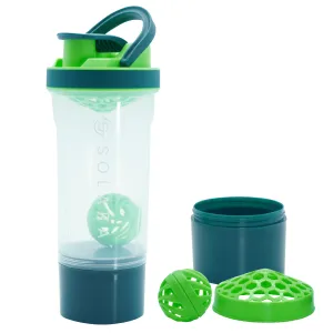 Protein Shaker Bottle with Shaker Ball & Mixing Grid -650 ML