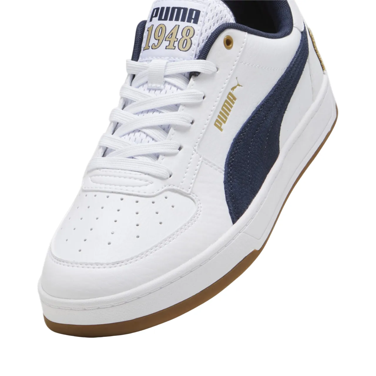 Puma scarpa sneakers da uomo Caven 2.0 Retro Club 395082-01 bianco-blu