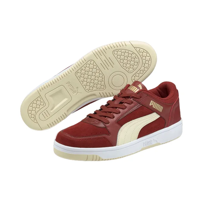 Puma scarpa sneakers da uomo Rebound Joy Low 381086 03 rosso mattone