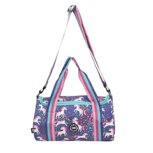 Purple Unicorn duffle bag