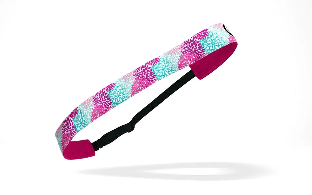 RAVEbandz Adjustable Headbands - (Pink Dahlia)