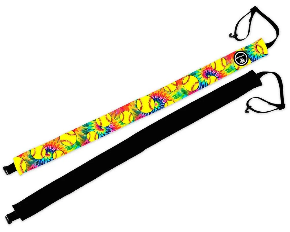 RAVEbandz Adjustable Headbands (Sporty Softball Theme)