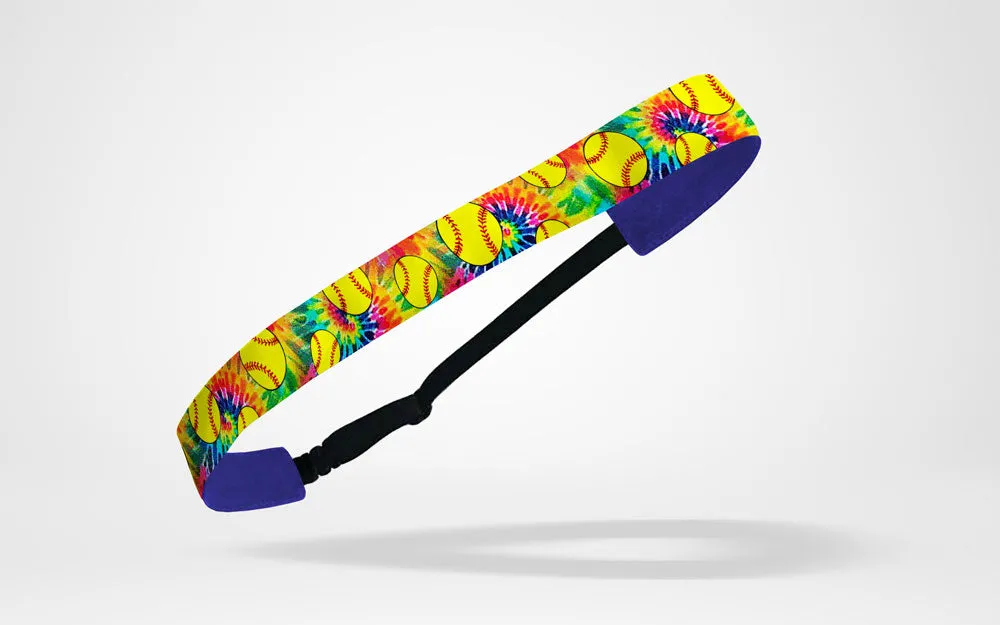 RAVEbandz Adjustable Headbands (Sporty Softball Theme)