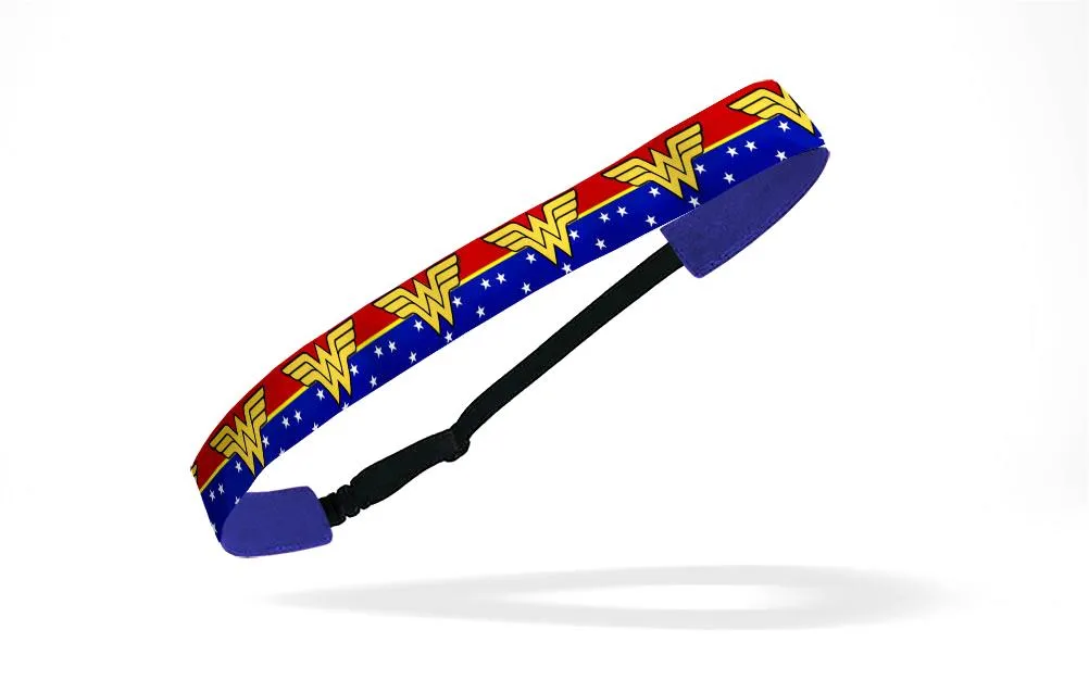 RAVEbandz Adjustable Headbands Superhero (WW Red Blue)