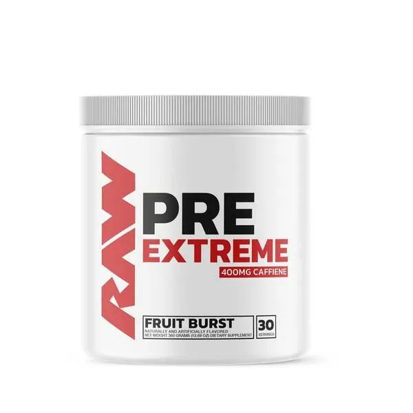 Raw Nutrition Pre Extreme, Tropical Paradise - 360 grams