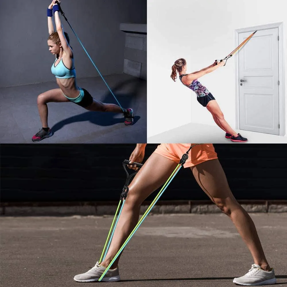 Resistance Bands with Handles  - for Home Workouts and Strength Training