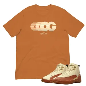 Retro 12 Eastside Golf Burnt sunrise shirt