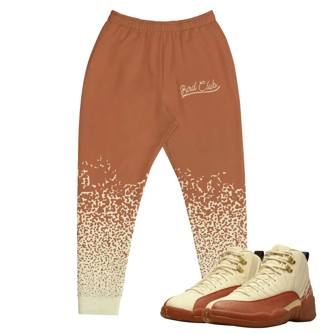 Retro 12 Eastside Golf Splatter Burnt Sunrise Joggers