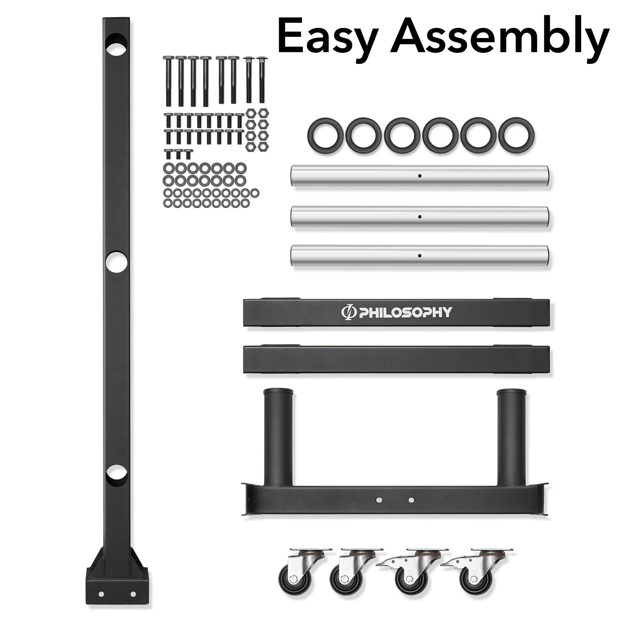 Rolling Olympic / Bumper Weight Plate Tree, Commercial Storage Rack