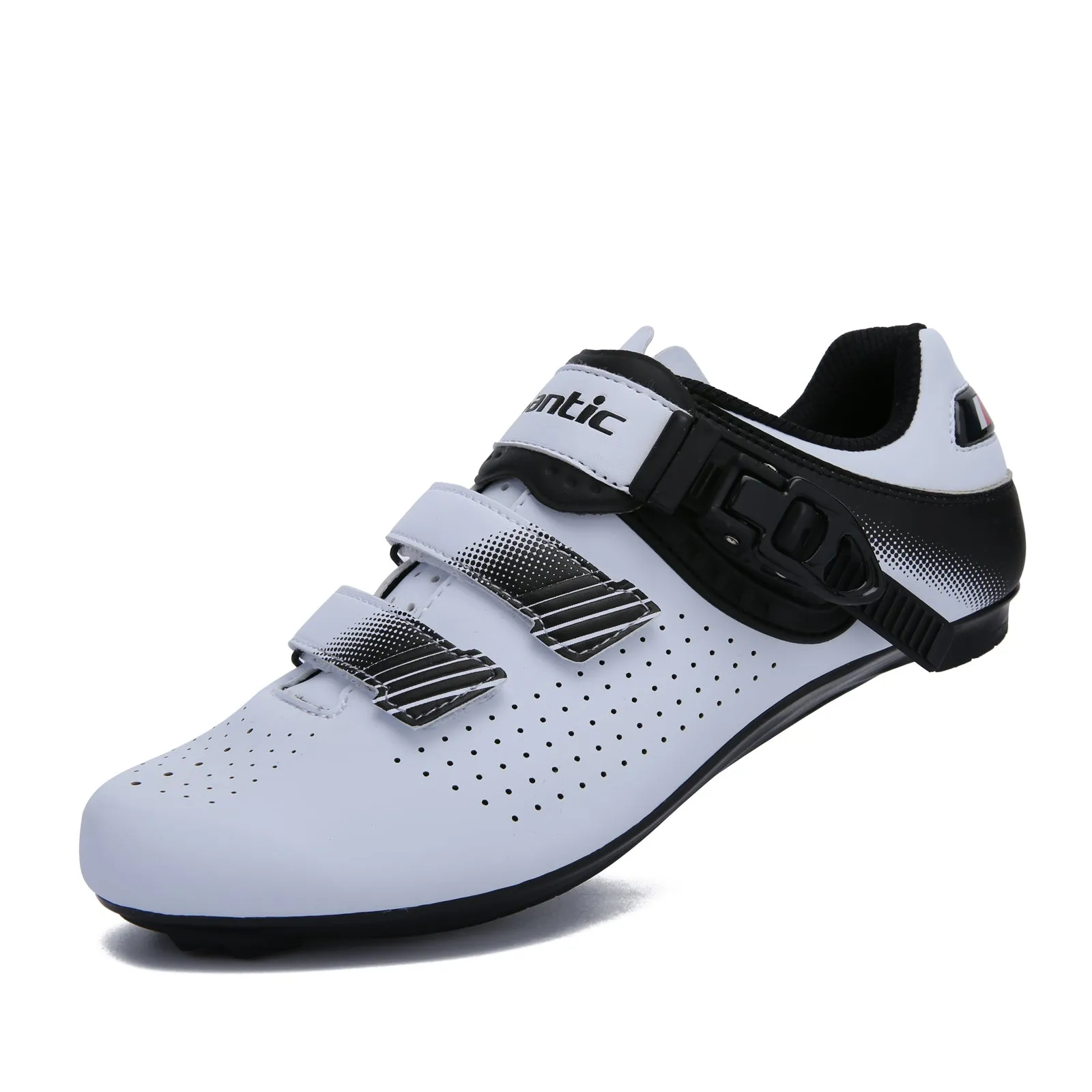 Santic LongMarch White Men & Women Road Cycling Shoes