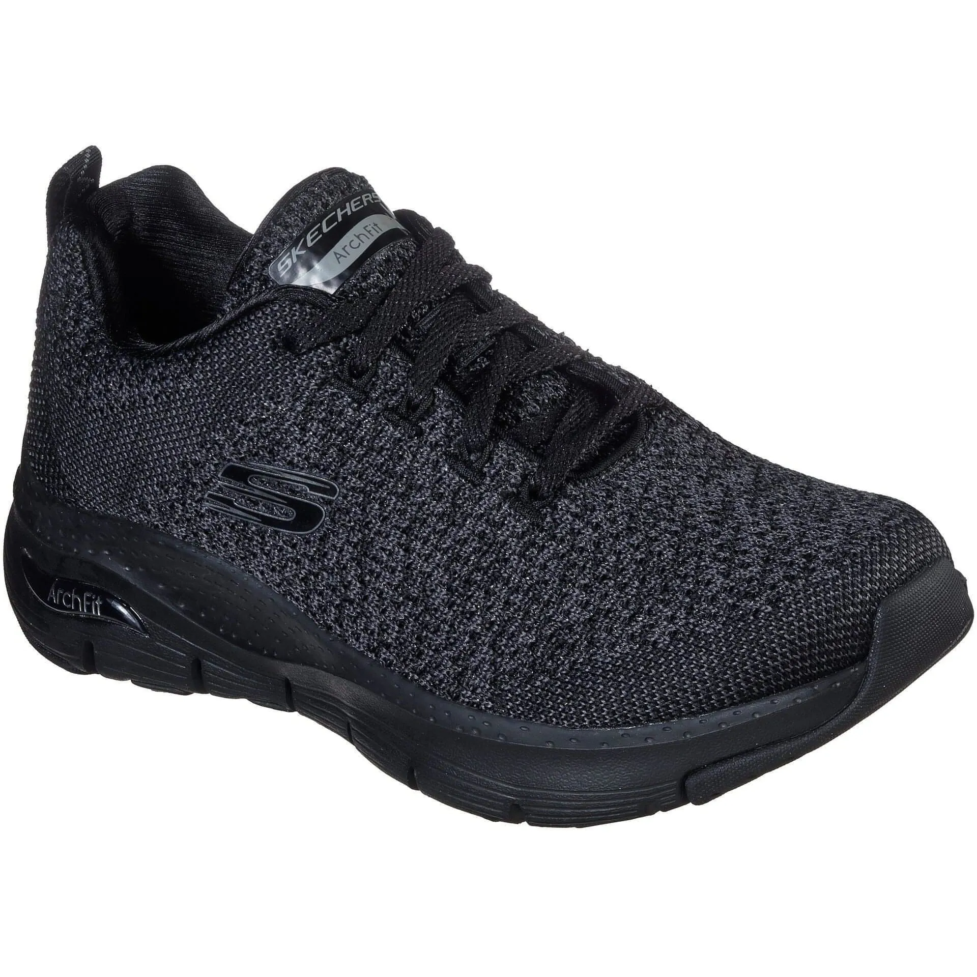 Skechers Arch Fit Infinite Adventure Womens Training Shoes - Black