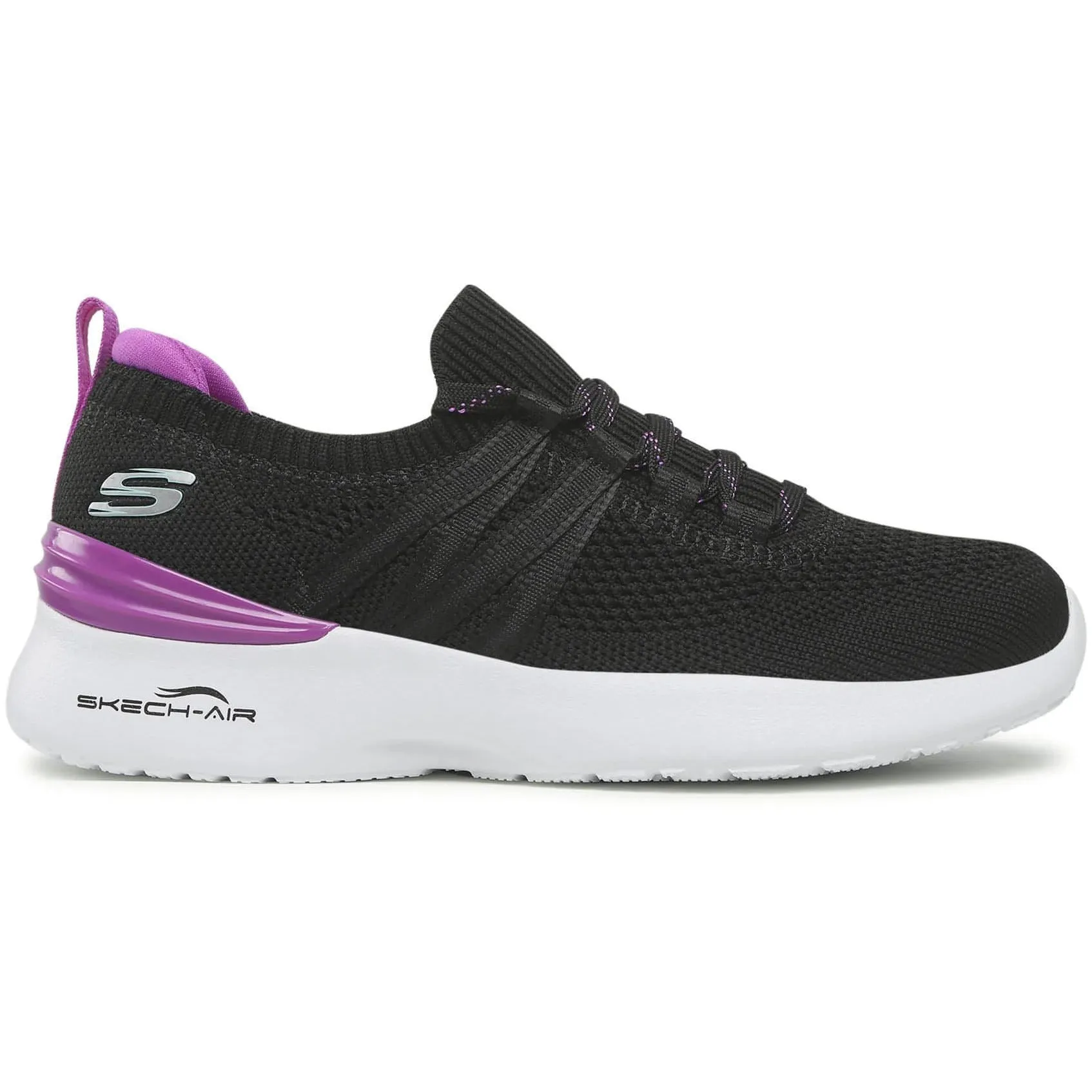 Skechers Skech-Air Dynamight Bright Cheer Womens Training Shoes - Black