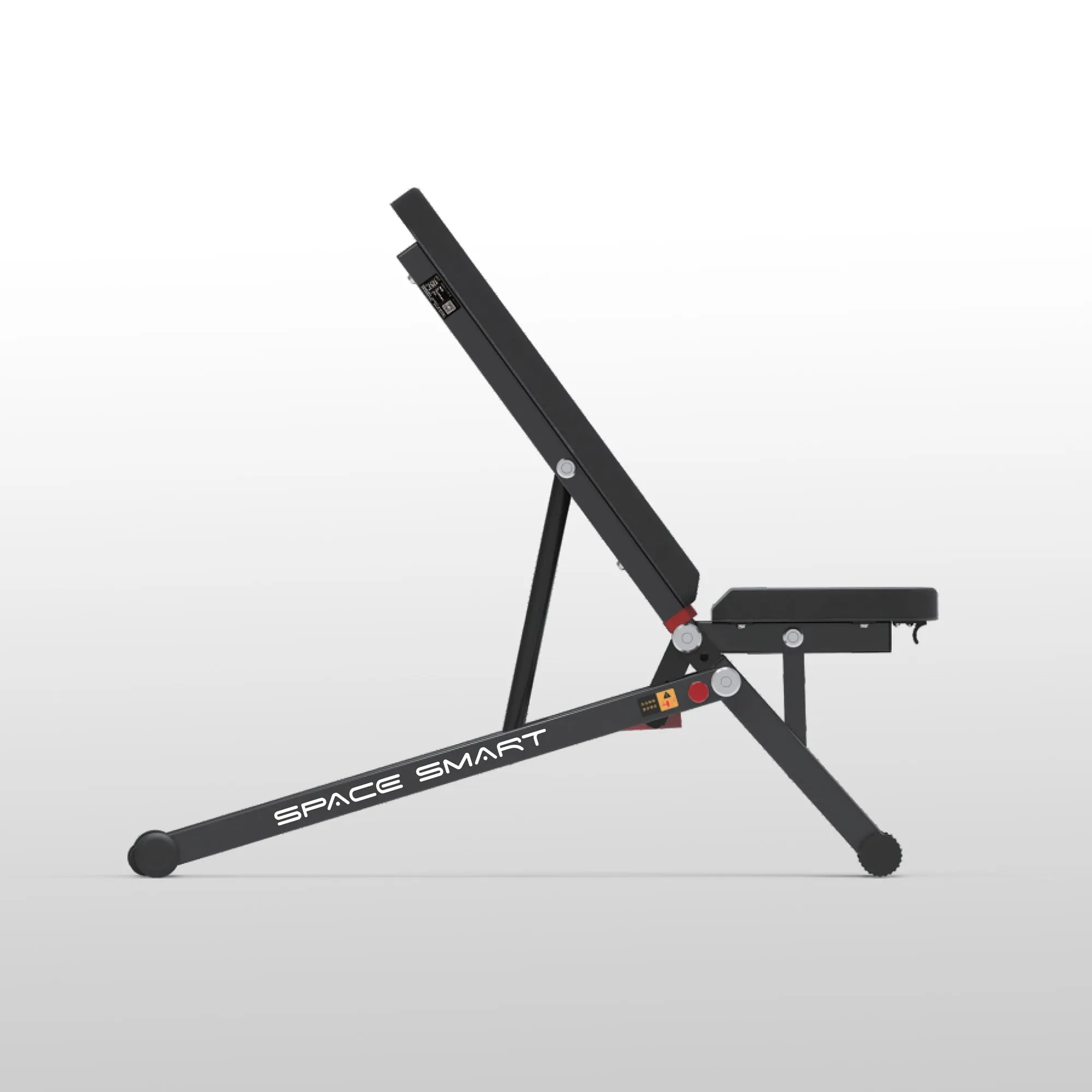 SpaceSmart Folding Adjustable Weight Bench