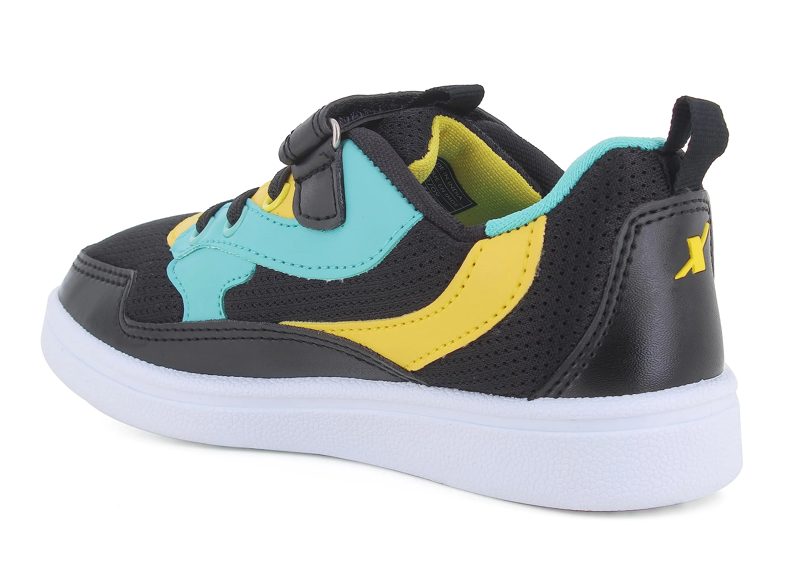 Sparx Kids's Shoes, Black Yellow,3UK,SD0K97BBKYL0003