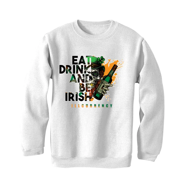 St. Pattys Collection White T-Shirt (Eat drink)